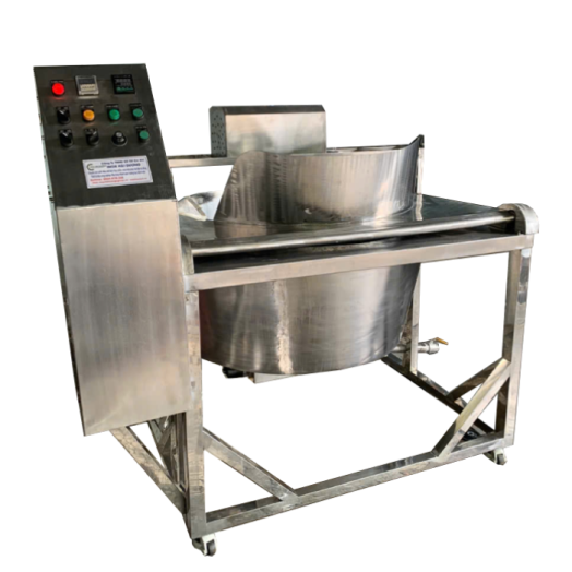 Máy Chiên Hành Tỏi 200 Lít